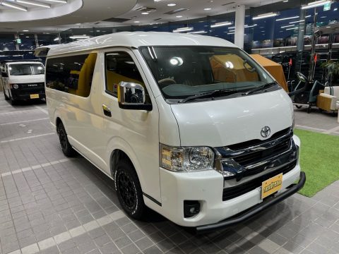 フレックスドリーム　三郷店　ハイエースワゴン ４ＷＤ　ＧＬ　「FD-BOX3vanlife」入庫しました！